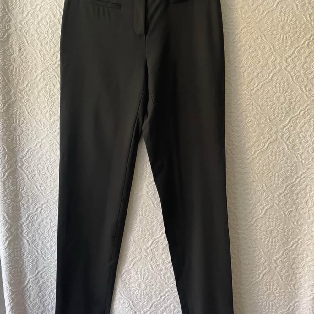 MaxMara Studio Elegant Black Wool Dress Pants